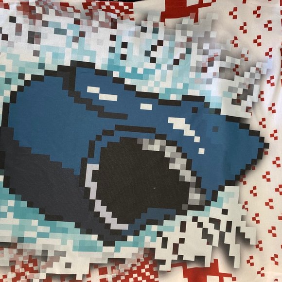 AnimalWorld Crewneck Long-Sleeve Shark Shirt - Picture 3 of 6